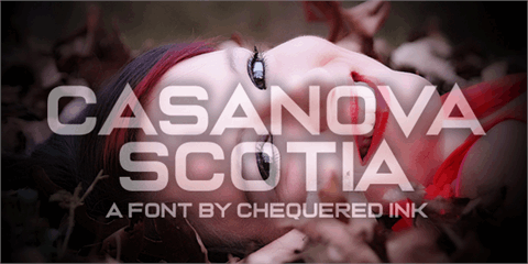 Casanova Scotia font素材之家精选英文字体