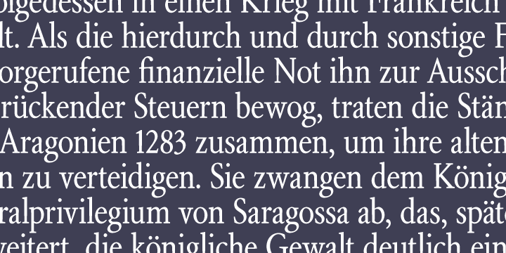 Aragon Condensed Font Family插图1