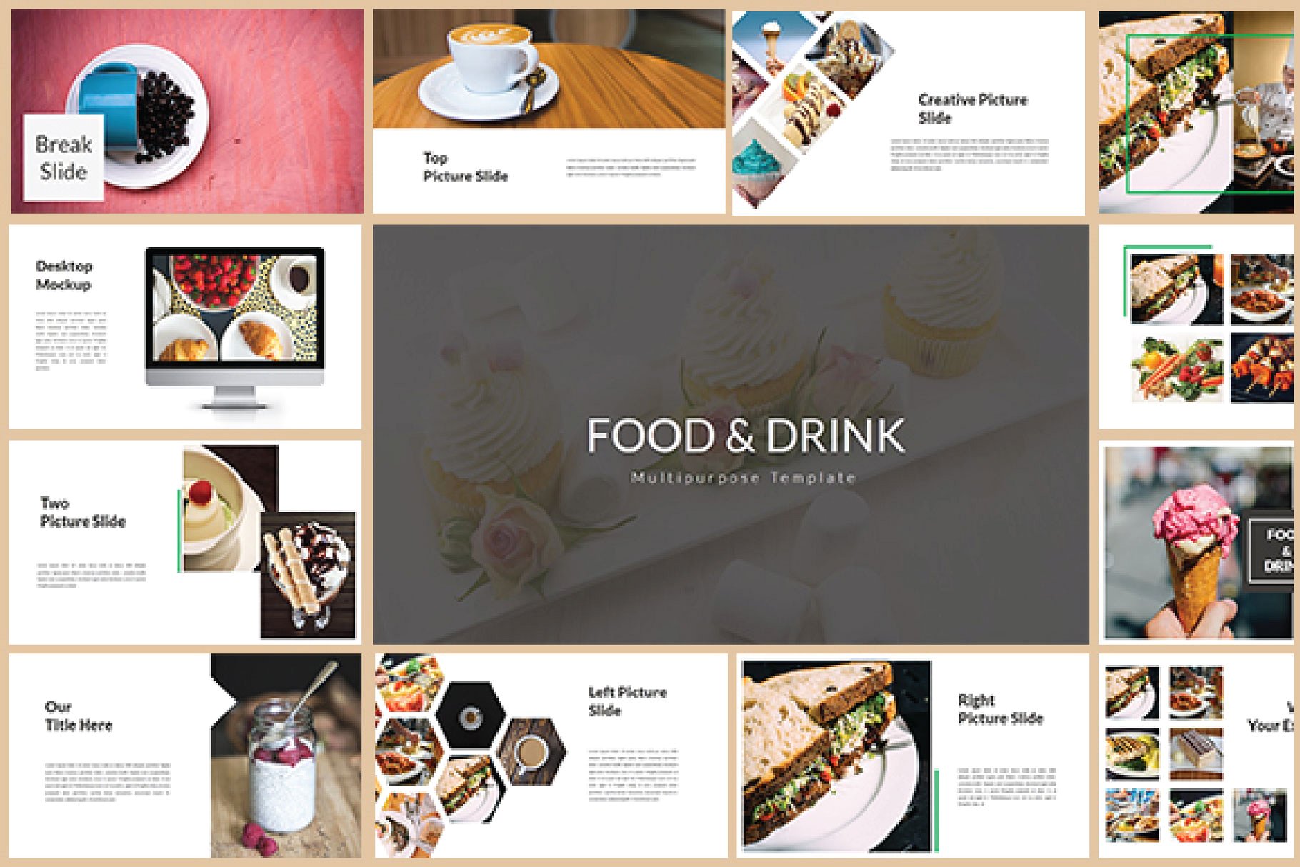极简主义7合1Powerpoint和keynote模板合辑下载 Bundle 7 in 1 Powerpoint & Keynote [pptx,key]插图(1)