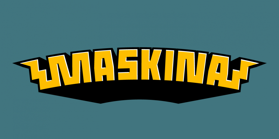 Maskina Font插图