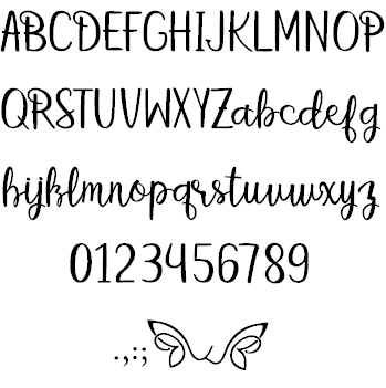 betterfly font插图8