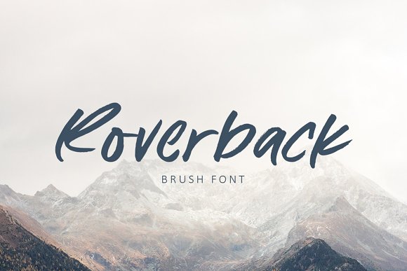 Roverback Font插图