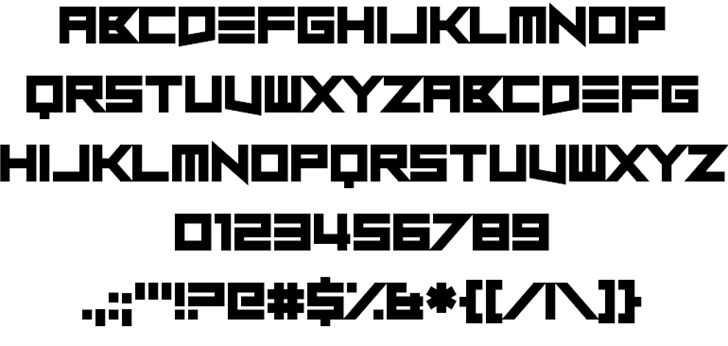 Close and Open font插图1