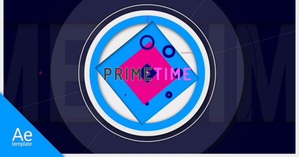 时尚潮流风格素材库精选AE模板 Prime Time