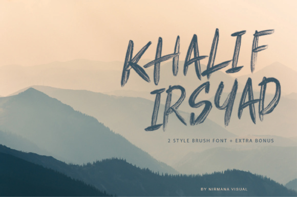 Khalif Irsyad Font素材之家精选英文字体