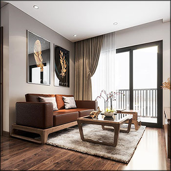 厨房-客厅场景素材之家精选3D模型By TungNguyen
