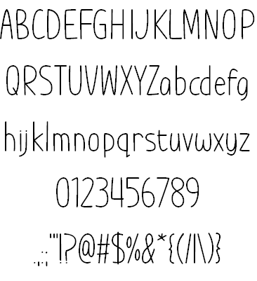 Im Wunderland font插图1