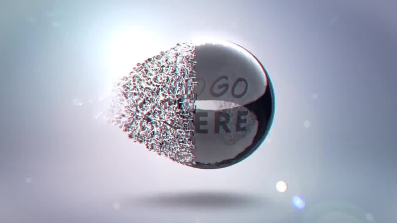 动态水晶球logo素材库精选AE模板