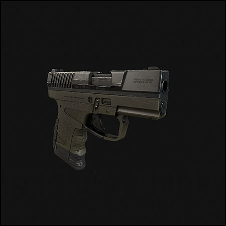 Walther PPS瓦尔特PPS手枪素材之家精选3D模型