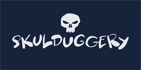 Skulduggery DEMO font素材之家精选英文字体