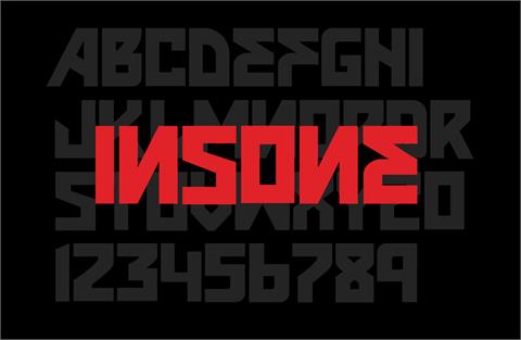 VTKS INSONE font素材之家精选英文字体