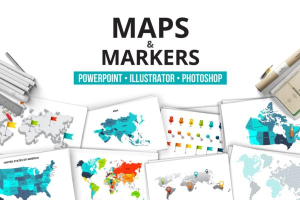 生态信息图表 PPT 模板 Eco presentation templates