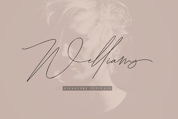 Welliams Font插图