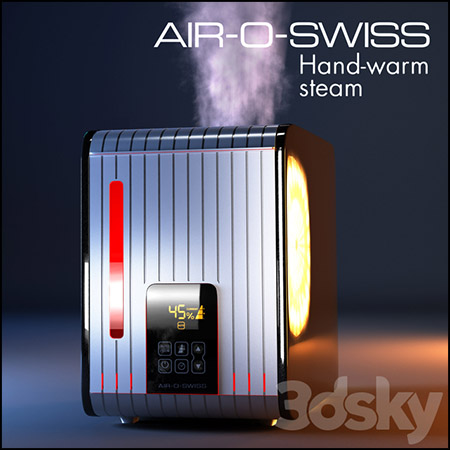 瑞士风(AIR-O-SWISS)S450A空气净化器素材之家精选3D模型