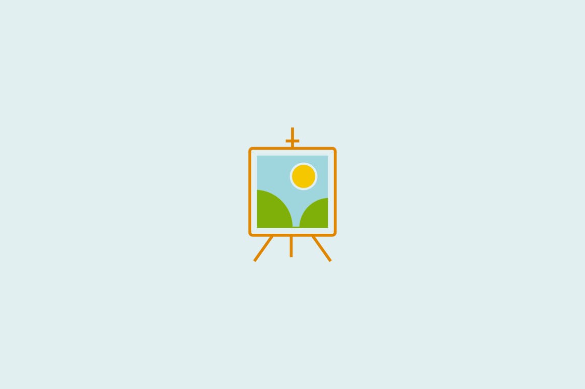 15枚绘画主题矢量图标 15 Painting Icons插图(3)