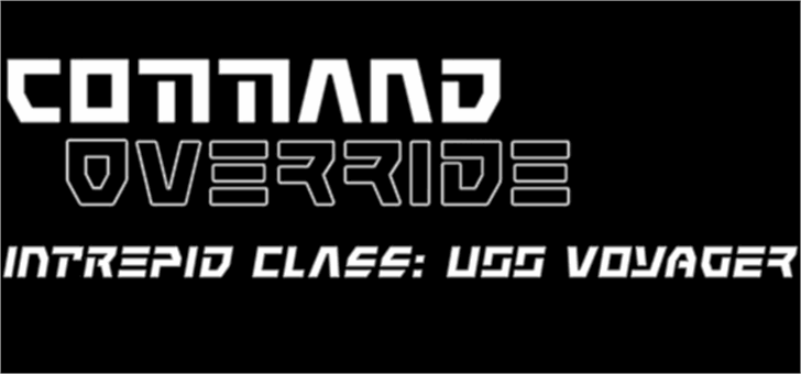 Command Override font插图1
