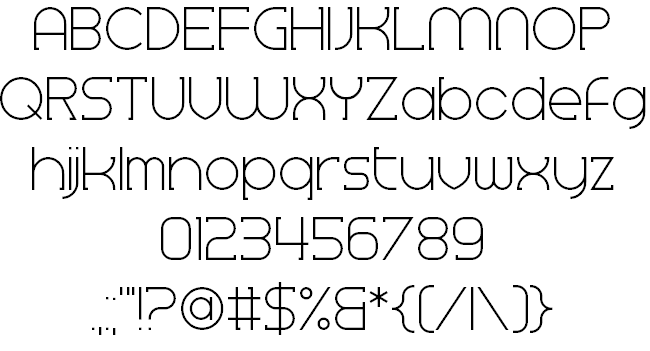 Wideboy font插图1