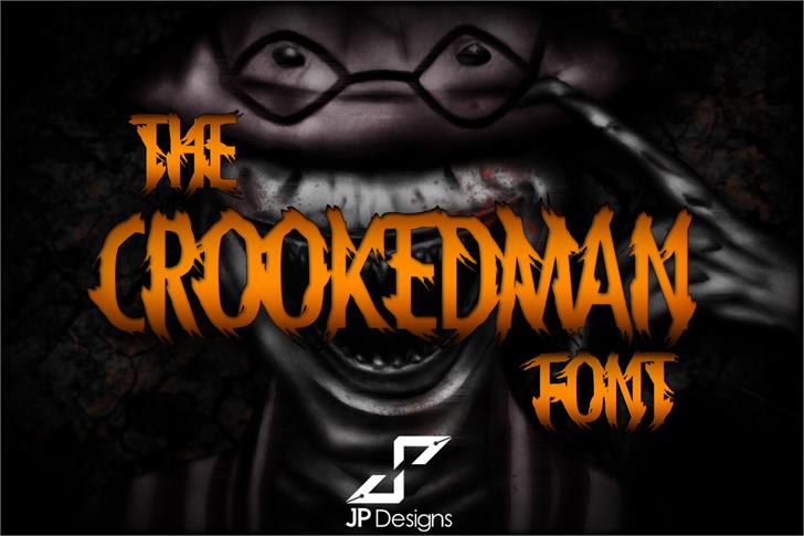 THE CROOKEDMAN DEMO font插图2