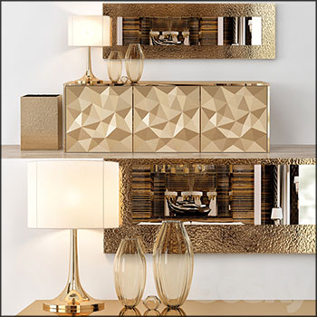 Fendi Console Table家居系列素材之家精选3D模型