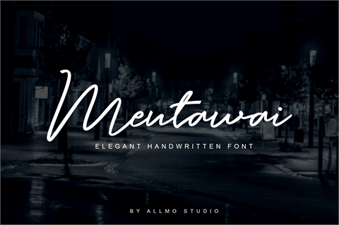 Mentawai font素材之家精选英文字体