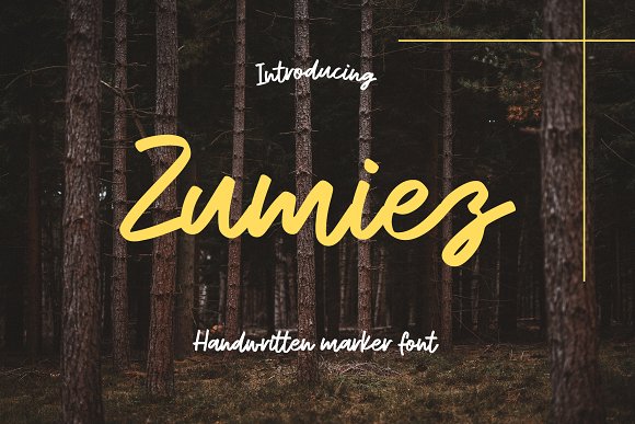 Zumiez Font素材之家精选英文字体