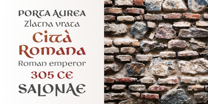 Diocletian Typeface Font插图1