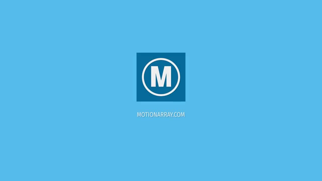 简单的迷你logo演绎动画AE模版