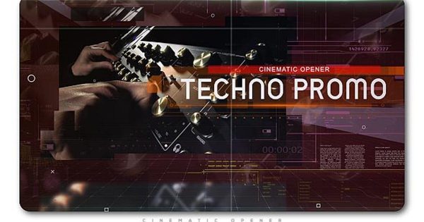史诗未来科技电影宣传素材库精选AE模板 Technology Cinematic Promo