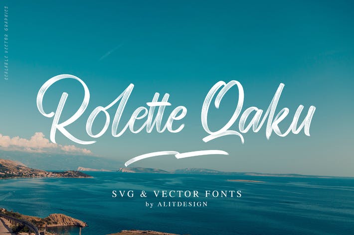 CM – Rollete Qaku Fonts插图