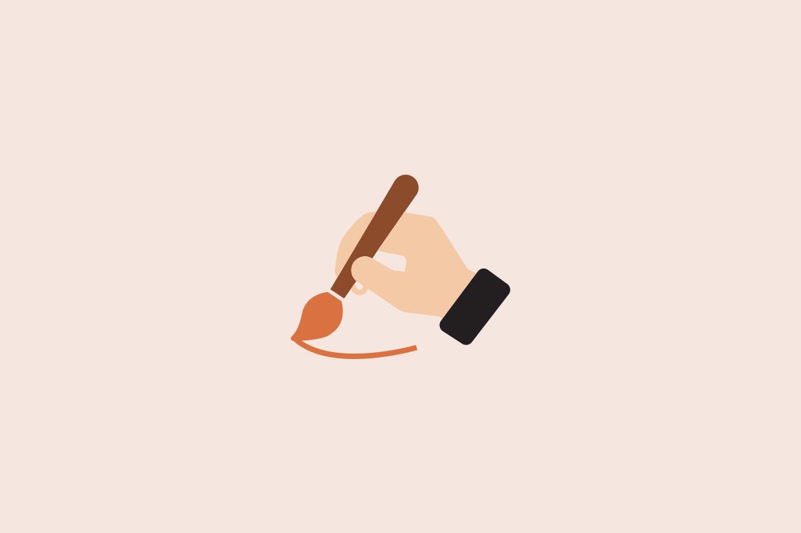 15枚绘画主题矢量图标 15 Painting Icons插图(2)