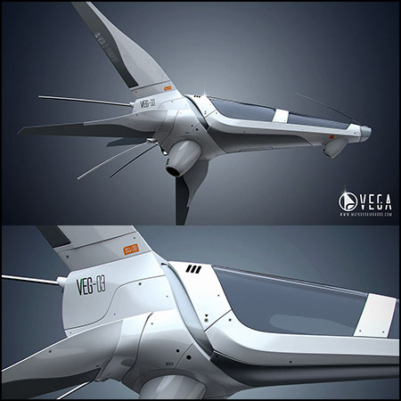 VEGA（星际旅行社）宇宙飞船素材之家精选3D模型