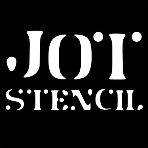 Jot Stencil font素材之家精选英文字体