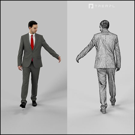 商务人士男人人物素材之家精选3D模型