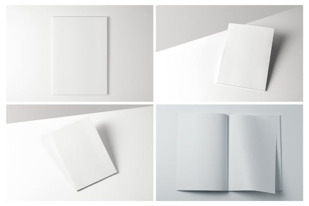 A4规格多视角杂志样机模板 A4 Magazine Mockup插图(6)