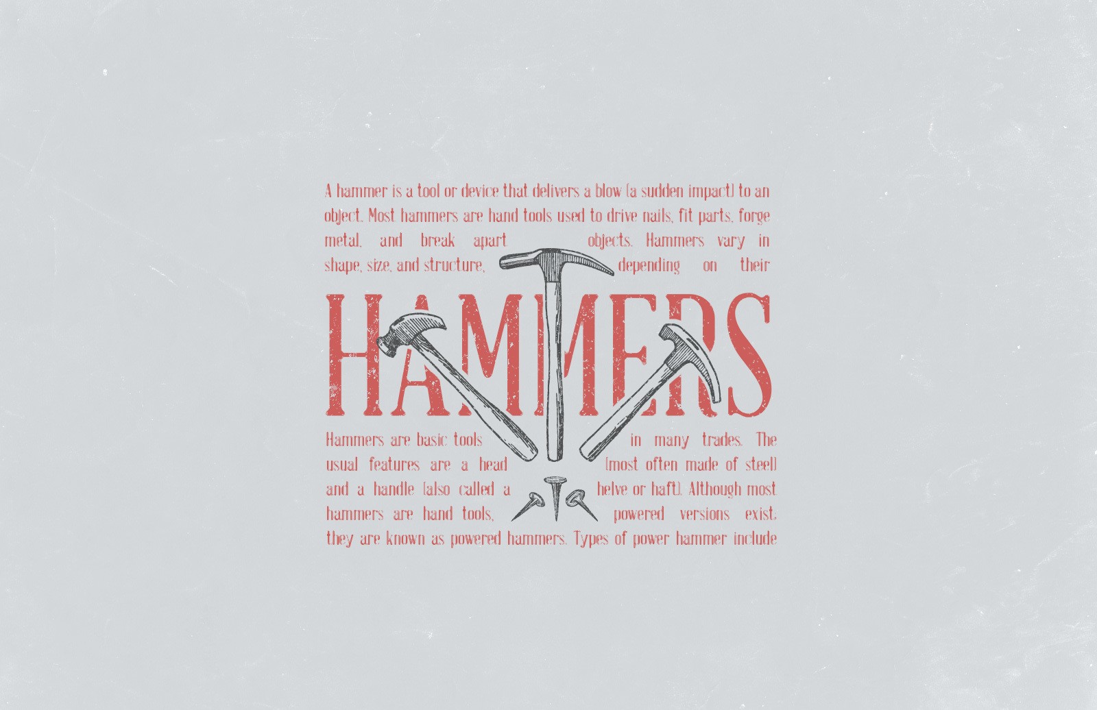 复古生产工具矢量插画素材 Vector Vintage Tool Illustrations插图(2)