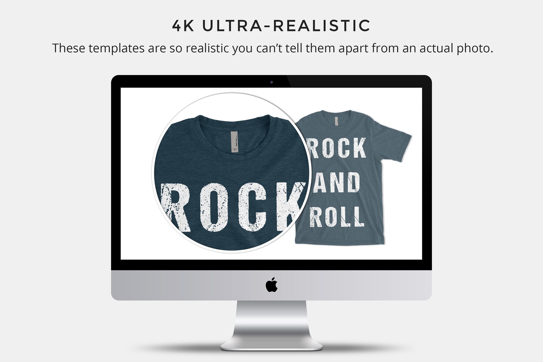 棉织男士T恤样机模板 Next Level 6200 Poly/Cotton Crew插图(4)