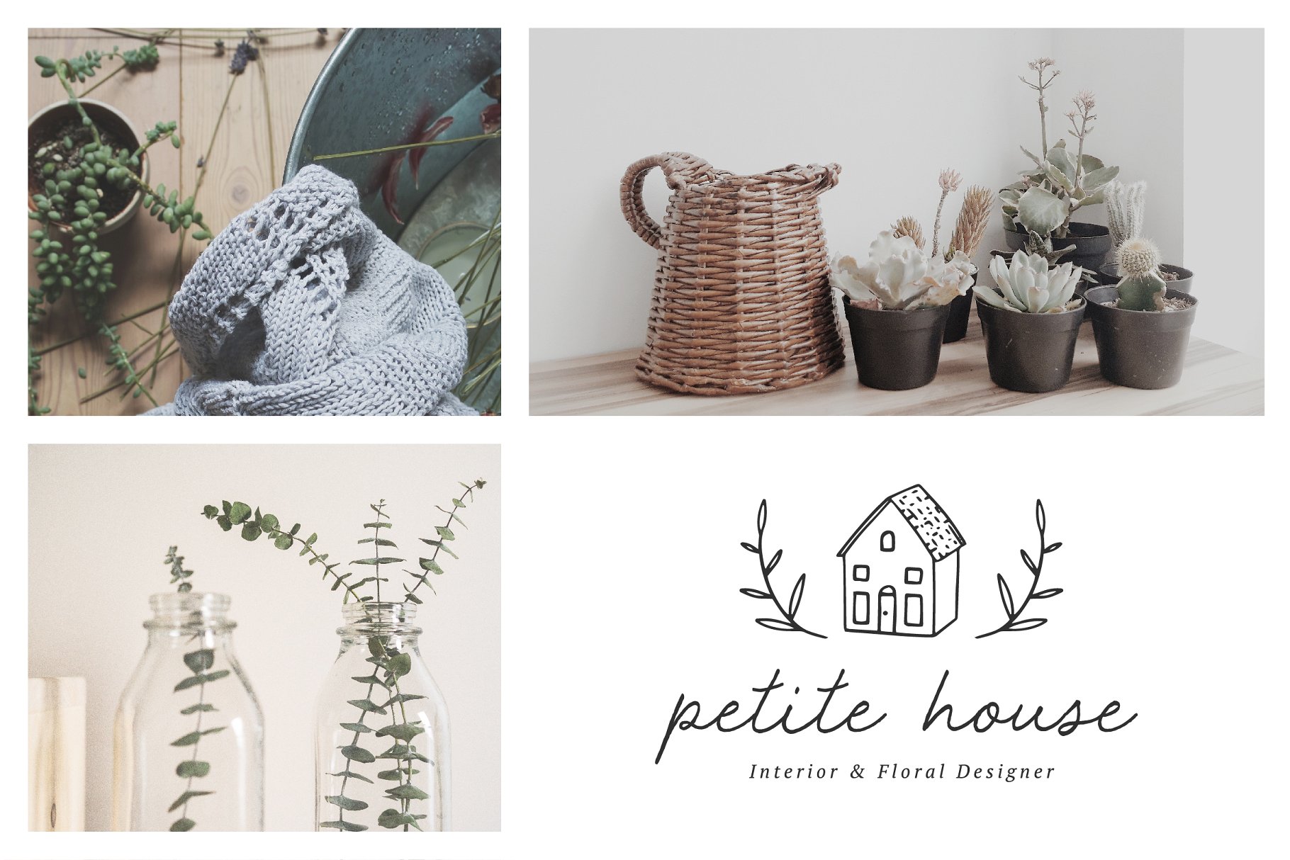 即拿即用优雅风格英文Logo设计模板 Delicate Logos – Volume 04插图(1)