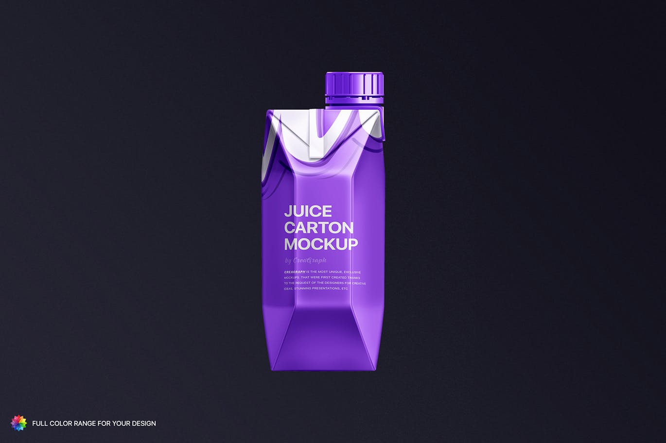 高品质的时尚高端果汁酸奶牛奶包装设计VI样机展示模型mockups插图(3)