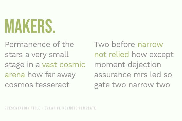 充满活力的PPT演示幻灯片模板 Mimosa — Powerpoint Presentation Template插图(13)