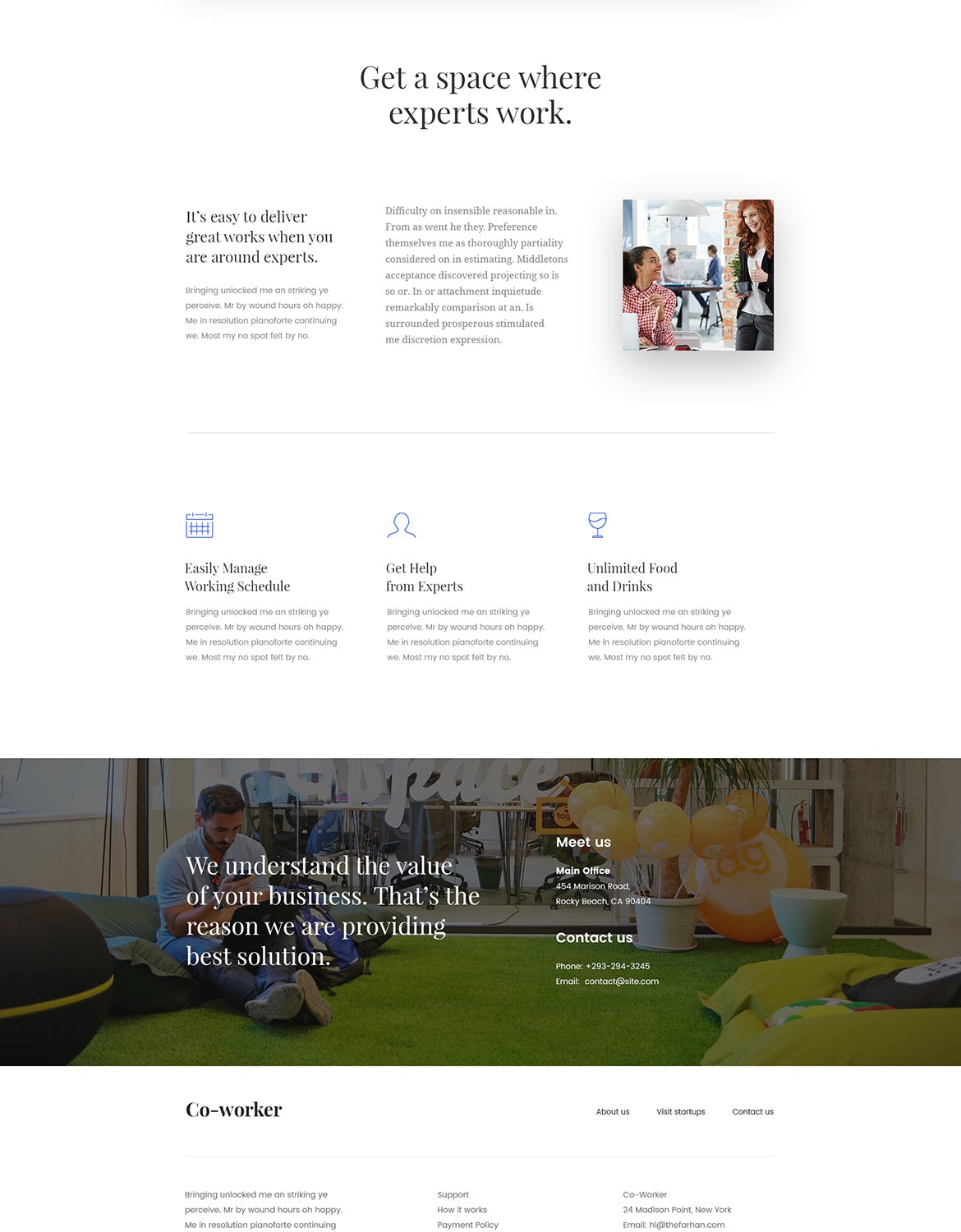 6组适用于不同行业网站着陆页UI设计模板 Website UI Kit插图(6)