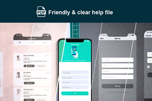 iPhone X应用程序演示设备样机V.1 Animated iPhone X MockUp V.1插图(5)
