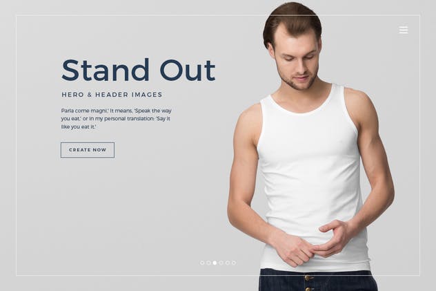 时尚潮流背心T恤服装样机Vol.4 Ultimate Apparel Mockup Vol. 4插图(3)