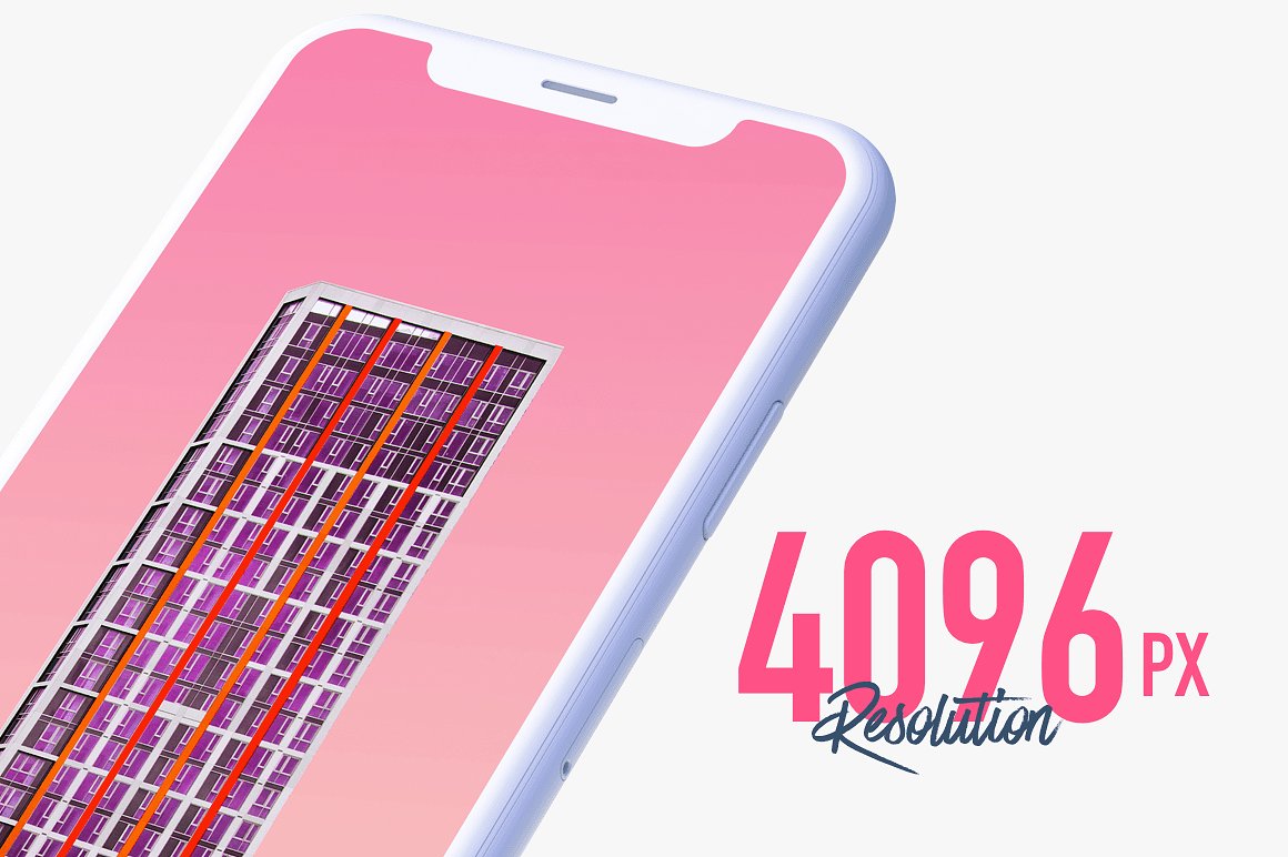 素材库下午茶：7款最受欢迎的iPhone X Clay模型 Mockups插图(1)