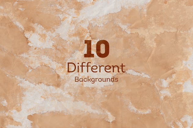 老旧复古纸张纹理背景套装v1 Old Papers  Texture Backgrounds V01插图(4)