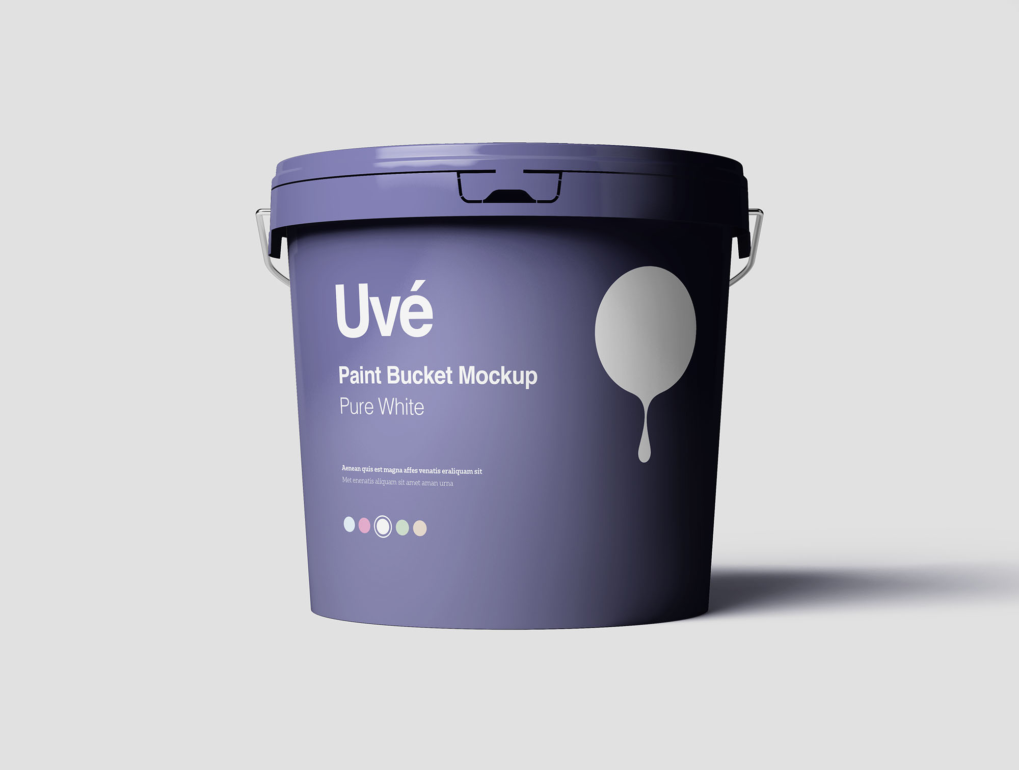 环保油漆桶外观设计样机模板 Paint Bucket Mockup插图(4)