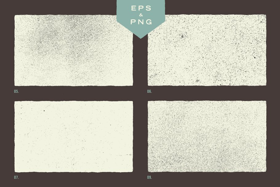 复古怀旧污渍全页纹理 Vintage Grit Textures插图(4)