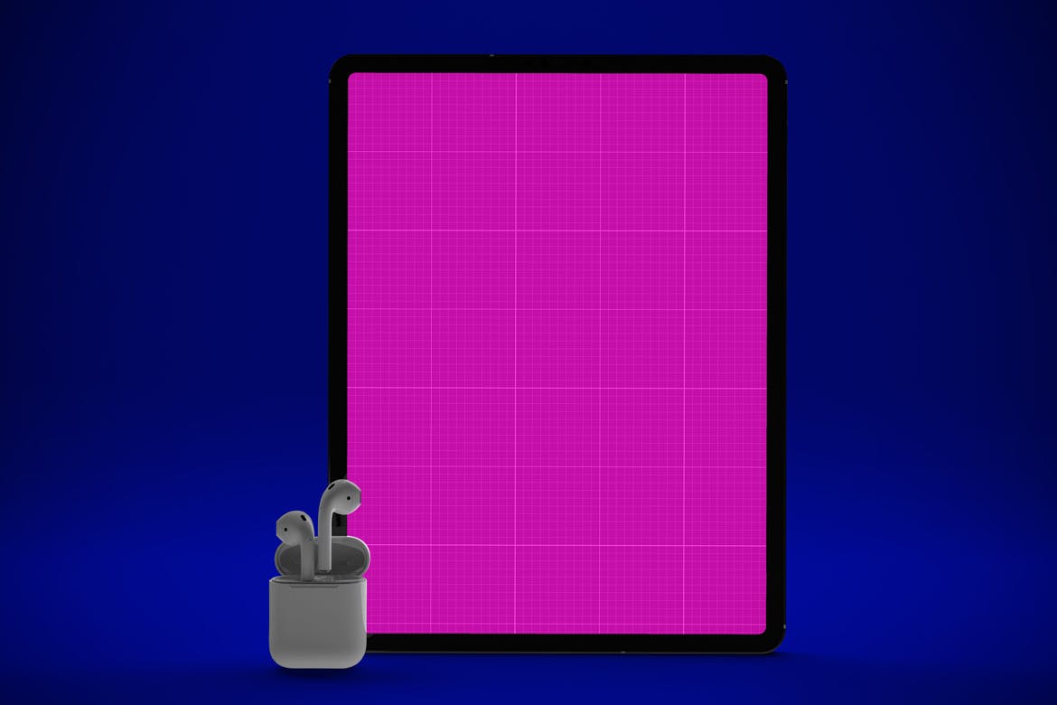 音乐APP界面设计效果图iPad Pro平板电脑样机模板 iPad Pro Music App插图(7)