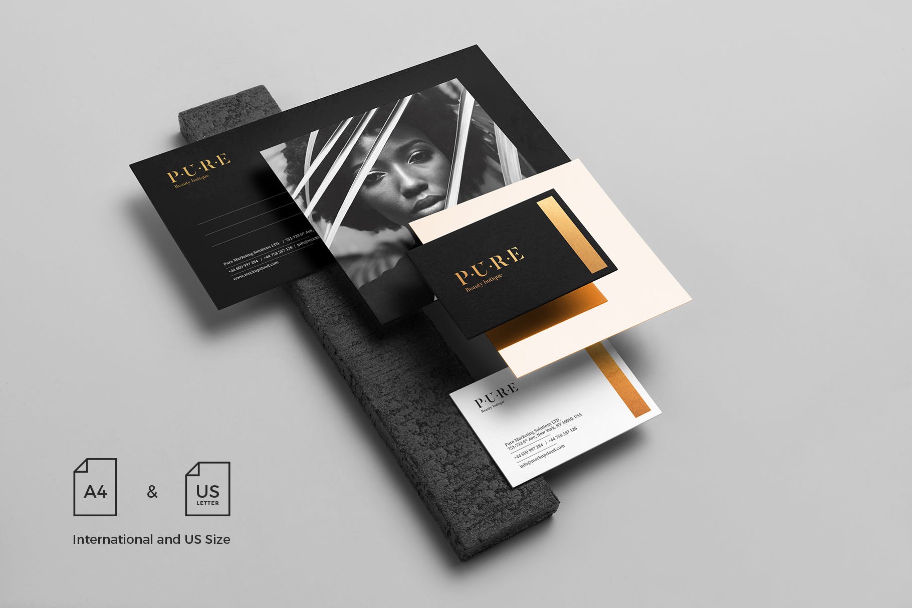 品牌VI视觉设计效果图素材库精选模板v2 Pure Branding Mockup Vol. 2插图(2)