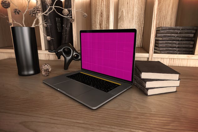 真实场景Macbook笔记本网页UI设计展示样机v1 MacBook Pro V.1插图(9)