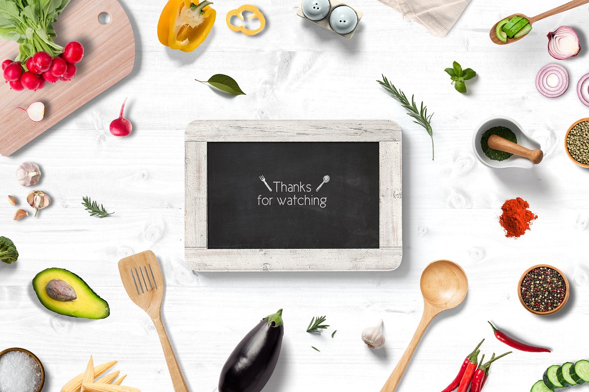 烹饪主题特色矢量图形插图(6)